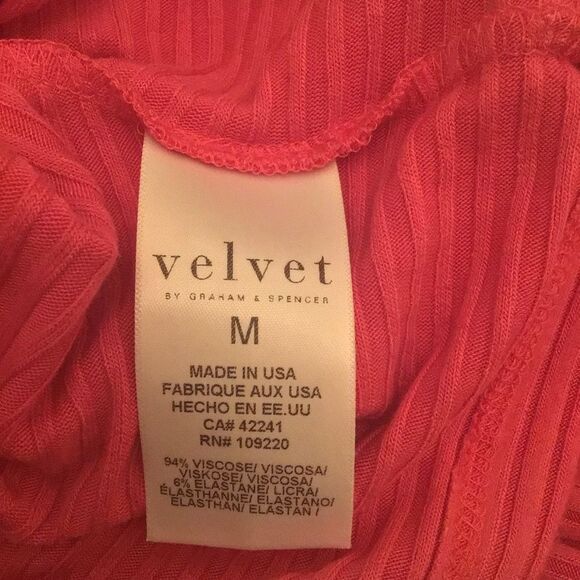 Velvet by Graham & Spencer Women's Pepper Boatneck Lux Rib Sweater in Hot Pink - Picture 7 of 7